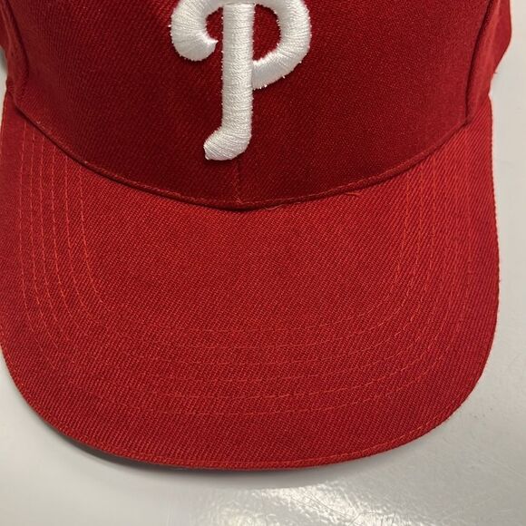 City Hunter Red Adjustable Acrylic Philadelphia Phillies Baseball Cap- OSFM NWOT - Picture 3 of 10